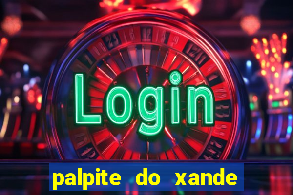 palpite do xande de hoje