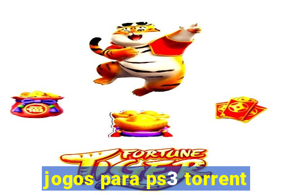 jogos para ps3 torrent