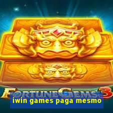 iwin games paga mesmo