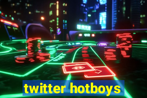 twitter hotboys