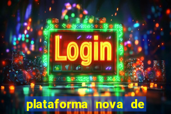 plataforma nova de 3 reais