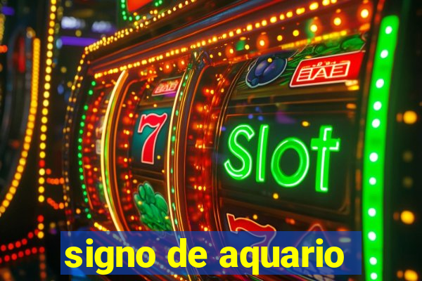 signo de aquario