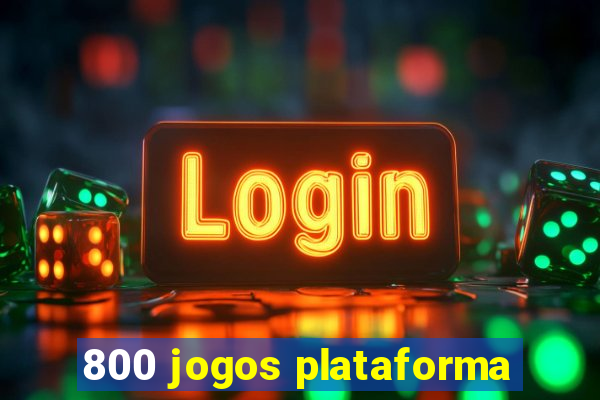 800 jogos plataforma