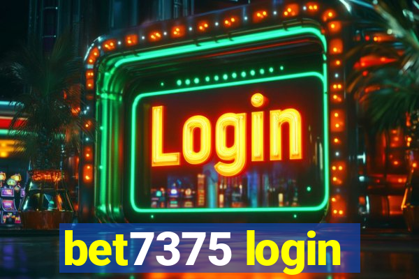 bet7375 login