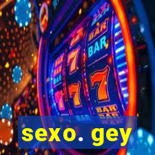 sexo. gey