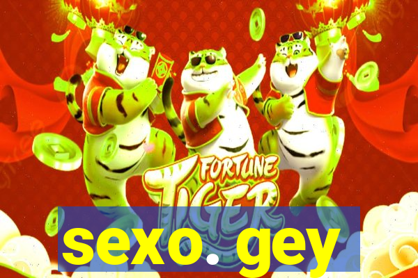 sexo. gey