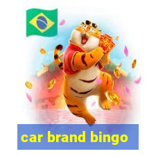 car brand bingo