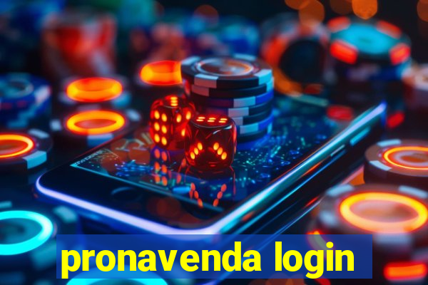 pronavenda login