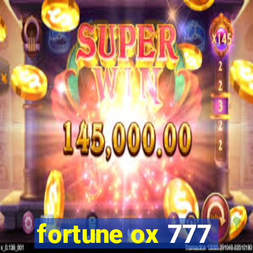 fortune ox 777