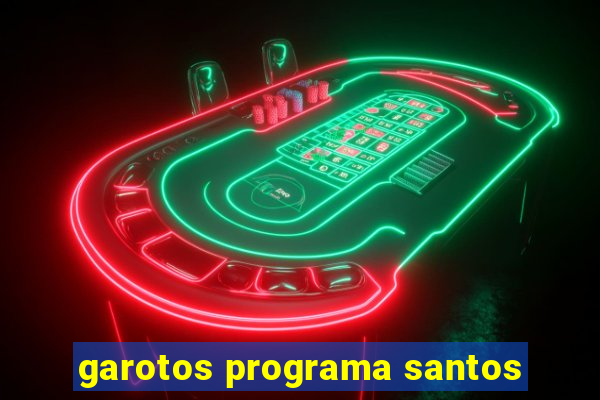 garotos programa santos