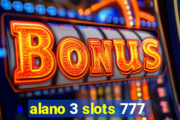 alano 3 slots 777