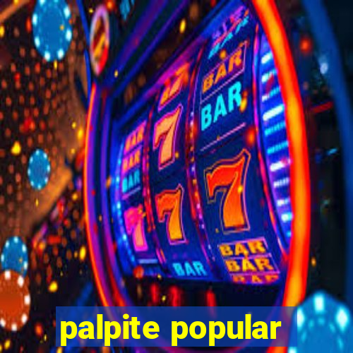 palpite popular