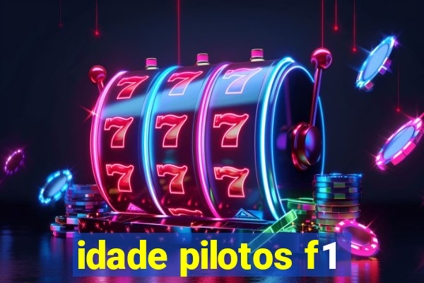 idade pilotos f1