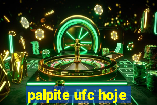 palpite ufc hoje