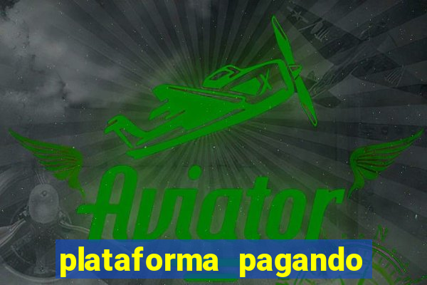 plataforma pagando no cadastro slots