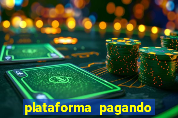 plataforma pagando no cadastro slots