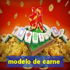 modelo de carne