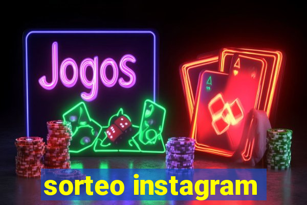 sorteo instagram