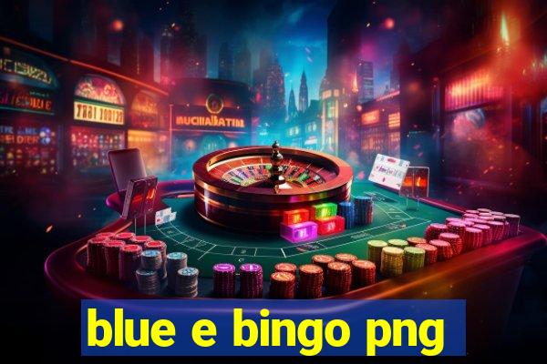 blue e bingo png