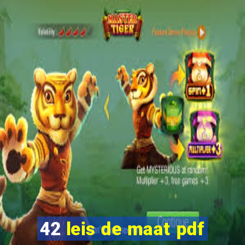 42 leis de maat pdf