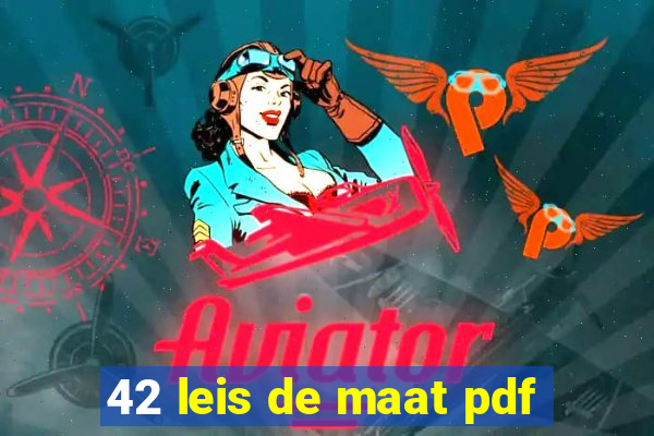 42 leis de maat pdf