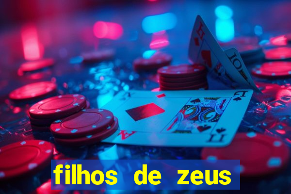 filhos de zeus mitologia grega