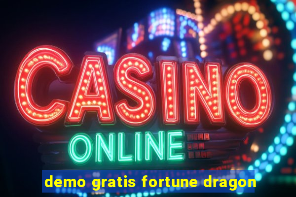 demo gratis fortune dragon