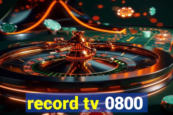 record tv 0800