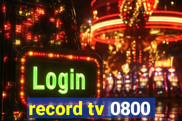 record tv 0800