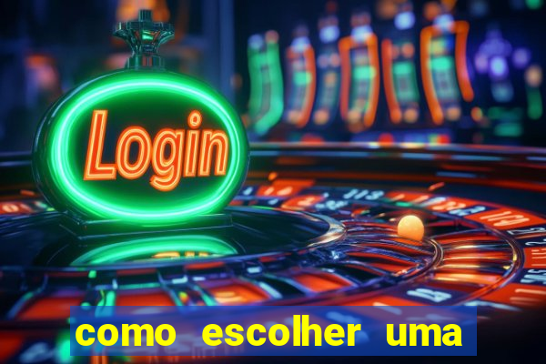 como escolher uma boa cartela de bingo