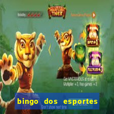 bingo dos esportes para imprimir