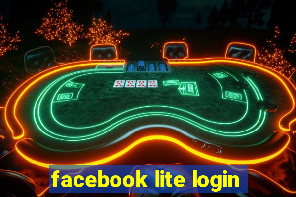 facebook lite login