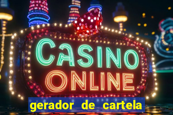 gerador de cartela de bingo