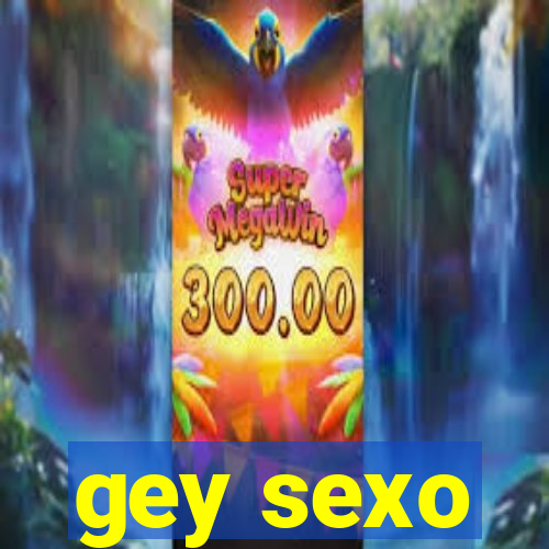 gey sexo