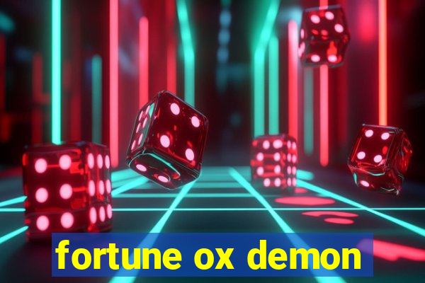 fortune ox demon