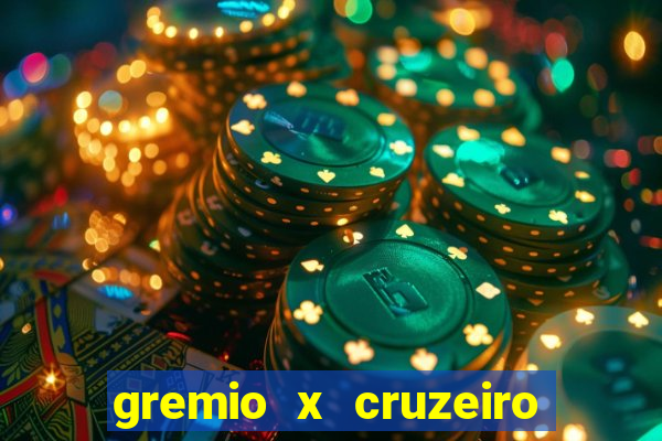 gremio x cruzeiro ao vivo hd