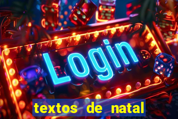 textos de natal para imprimir