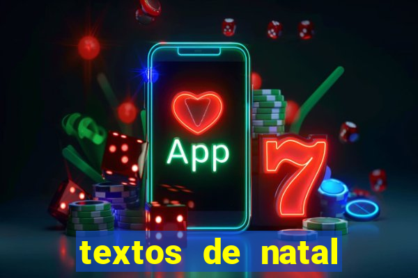 textos de natal para imprimir