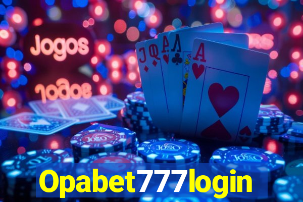 Opabet777login