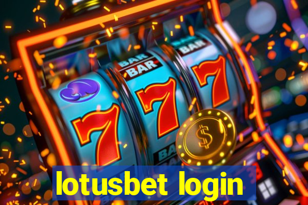 lotusbet login