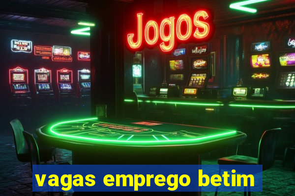 vagas emprego betim