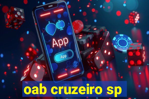 oab cruzeiro sp