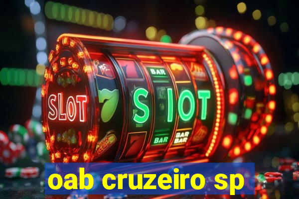 oab cruzeiro sp