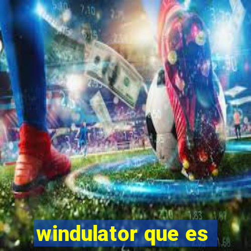 windulator que es