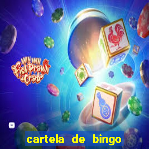 cartela de bingo cha de panela