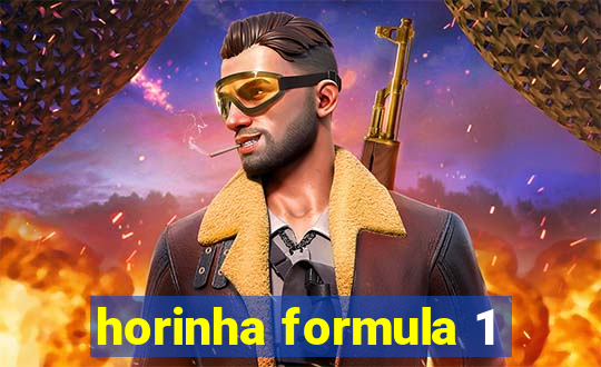 horinha formula 1