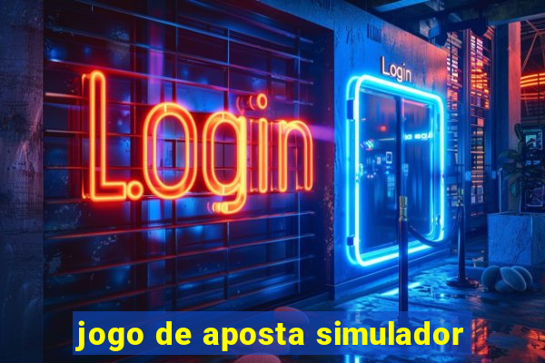 jogo de aposta simulador