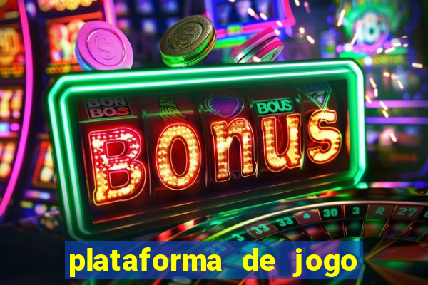 plataforma de jogo nova pagando