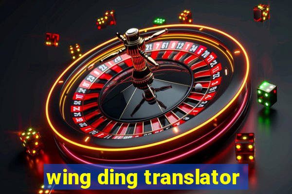 wing ding translator