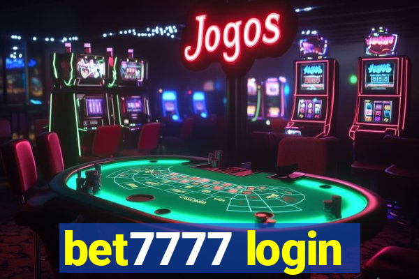 bet7777 login